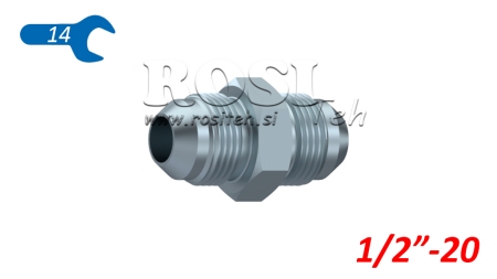 HIDRAVLIČNI DVOVIJAČNIK JIC74° 1/2”-20 1/2”-20