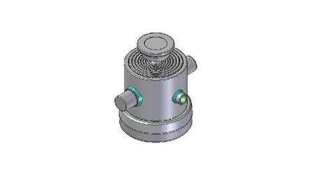 8300S -CILINDRO TELESCOPICO STANDARD/BALL 8 STADI CORSO 1000 DIAMETRO 190