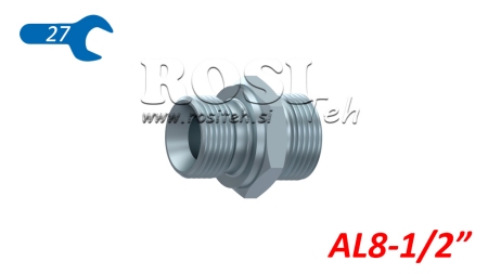 HYDRAULICKÝ DVOJITÝ SPÍNAČ AL 8-BSP1/2
