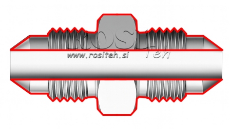 HIDRAVLIČNI DVOVIJAČNIK JIC74° 1/2”-20 1/2”-20
