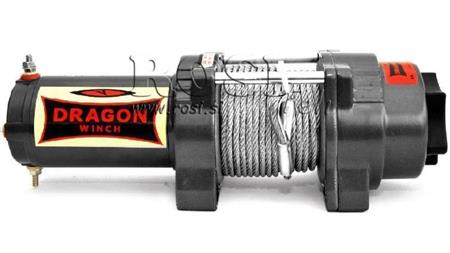 WINCH ELÉCTRICO 12 V DWH 4500 HD - 2041 kg
