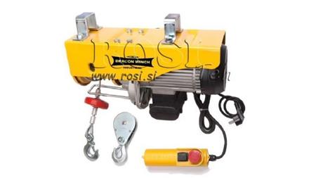 230 V ELEKTRISCHE TROMMEL DWI 400/800 kg