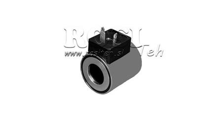 ELEKTROMAGNETISCHE SPULE 24V DC FÜR CETOP 3 VENTIL - fi 23.4mm-50.7mm 30W IP65