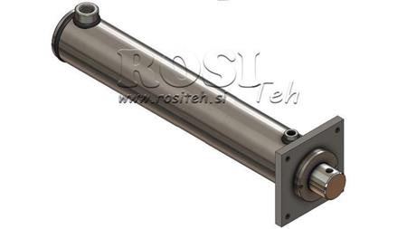 HYDRAULISCHE CILINDER VOOR HOUT SPLITTER MET BEVESTIGINGSPLAAT 110/70-1100