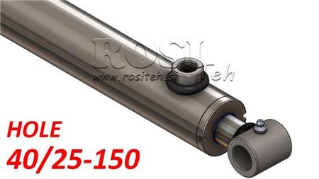 hydraulinen sylinterin reikä 40-25-150