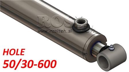 hydraulinen sylinterin reikä 50-30-600