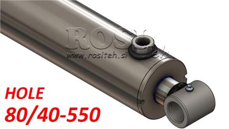 HYDRAULISCHE CYLINDER GAT 80/40-550