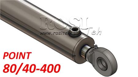 HYDRAULINEN SYLINTERI PISTE 80/40-400
