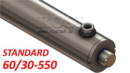 HYDRAULISCHE CYLINDER STANDAARD 60/30-550