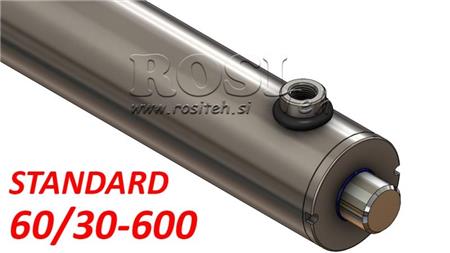 HYDRAULISK SYLINDER STANDARD 60/30-600