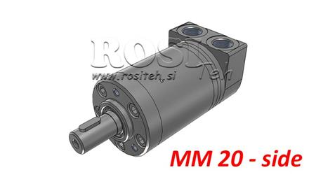 HYDRAULIC MOTOR MM 20 -SIDE
