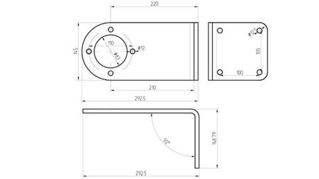PORTA MOLTIPLICATORE MASCHIO - dimensioni