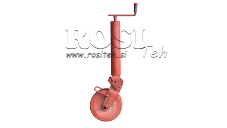 VĪTŅOTAS PARENGIMO KOJAS 240MM - 700KG SU PARENGIMO RATAIS