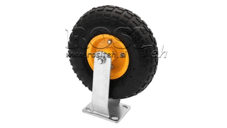 PNEUMATISCHE WIEL 27/30cm MET VASTE BASIS FC100