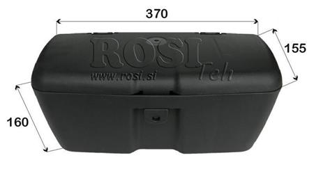 PVC SCATOLA 370x160x155