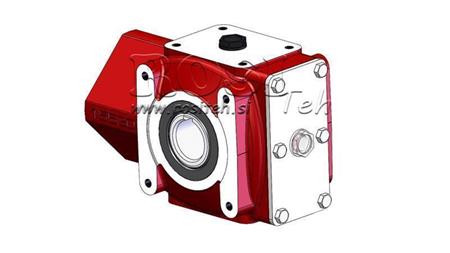 VAIHTEISTO - VAIHTEISTO RT100 HYDRAULISILLE MOOTTORILLE MP/MR/MS SUHDE 3.1:1