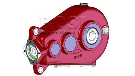 TANDWIELKAST - TANDWIELKAST RT400 VOOR HYDRAULISCHE MOTOR MP/MR/MS RATIO 35.2:1