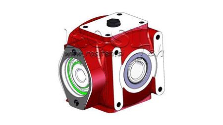 TANDWIELKAST - TANDWIELKAST RT45 VOOR HYDRAULISCHE MOTOR MP/MR RATIO 1.9:1