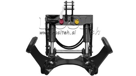 UNIVERSAL KIT FRONT HYDRAULICS 2KAT FOR TRACTOR 1500KG