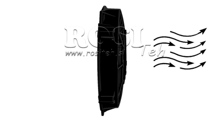 ΑΞΙΑΚΟΣ ΑΕΡΑΣ 190MM ΑΝΑΡΤΗΣΗ 12V