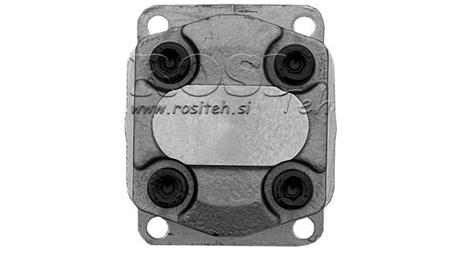 HYDRAULISCHE POMP GR.1 3.7 CC RECHTS - FLANGES