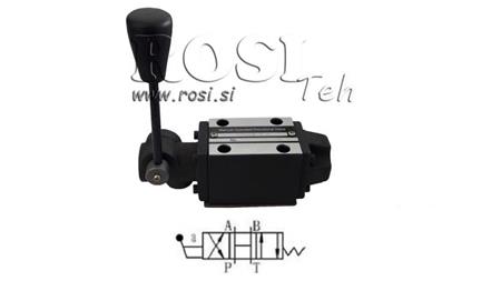 VALVOLA MANUALE IDRAULICA CETOP N3