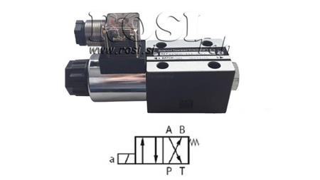HYDRAULISK ELEKTROMAGNETISK VENTIL CETOP 3 12/24/230V N51B