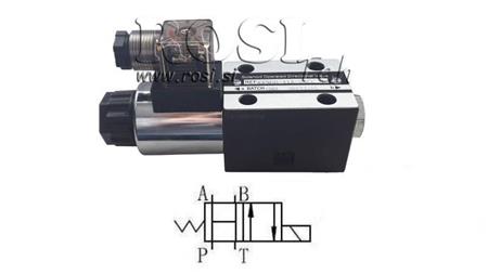VÁLVULA HIDRÁULICA ELECTROMAGNÉTICA CETOP 3 12/24/230V 3B
