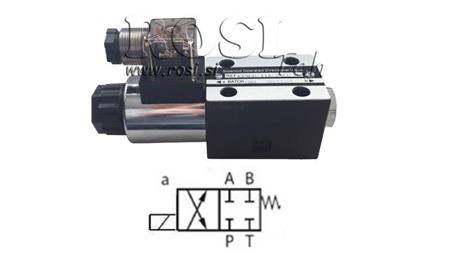 HYDRAULIC ELECTROMAGNETIC VALVE CETOP 3 12/24/230V 1A