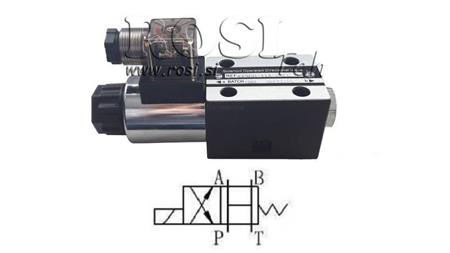 HYDRAULINEN ELEKTROMAGNETTINEN VENTTIILI CETOP 3 12/24/230V 3A