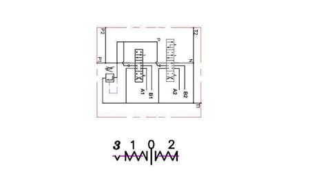 DIAGRAMA DE CABLEADO 2xP40 FLOTANTE