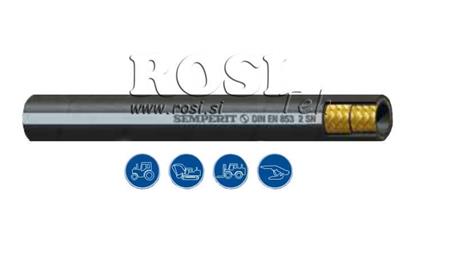 HYDRAULISCHE SLANG DN6 2SN (1/4) 400BAR