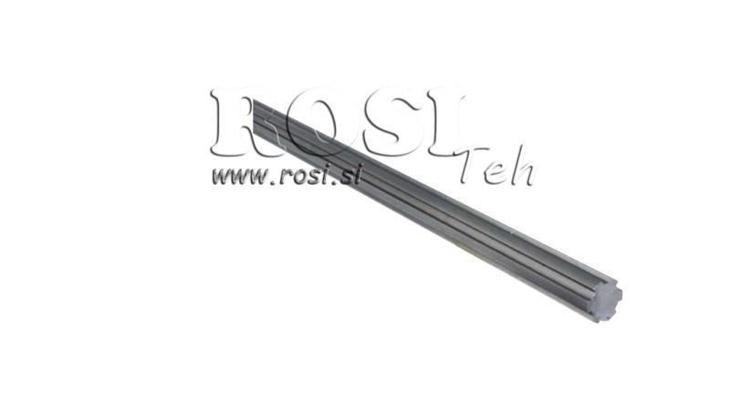 WAŁ KARDANOWY Z ZĘBAMI 1” 3/8 L1000