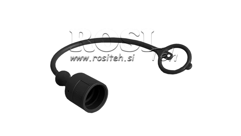 PROTECTIVE RUBBER COVER BLACK - MALE QUICK COUPLINGS