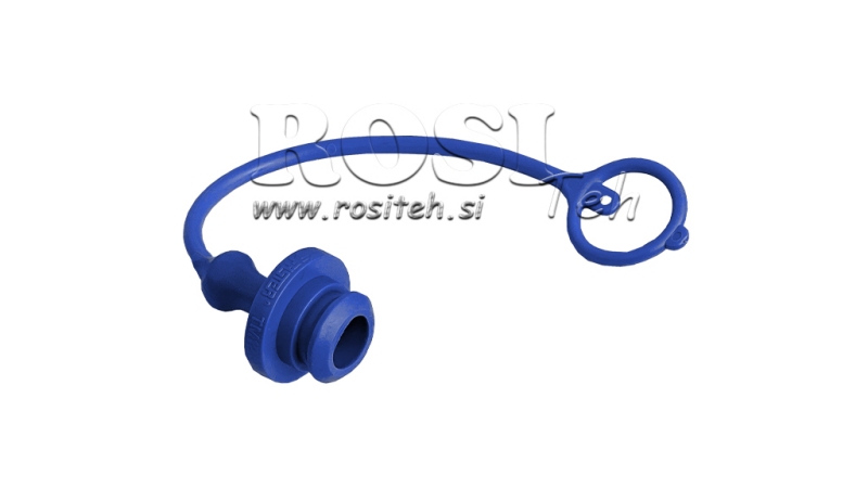 CUBIERTA DE GOMA PROTECTORA AZUL - ACOPLAMIENTOS RÁPIDOS FEMENINOS