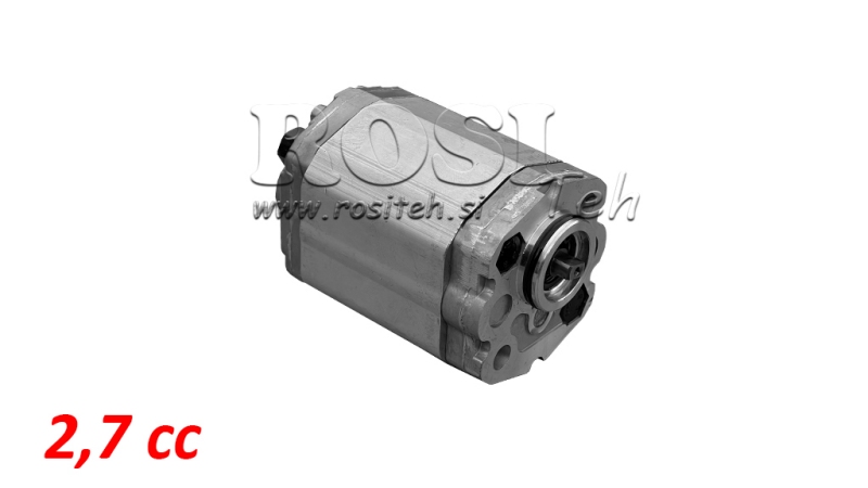 HYDRAULISK PUMPE 10C2,7X302 2,7 CC HØYRE