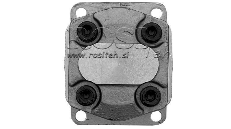 HYDRAULISCHE POMP GR.1 3.7 CC RECHTS - FLANGES