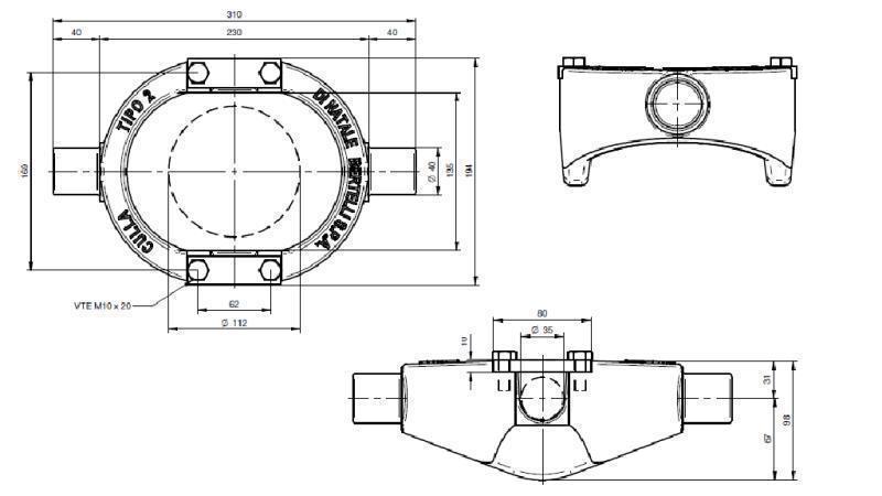 CRADLE CAT.2 -112 (10 ton)