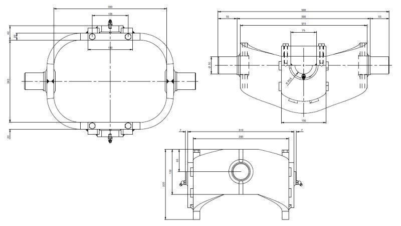 CRADLE CAT.6 -190 (23 ton)