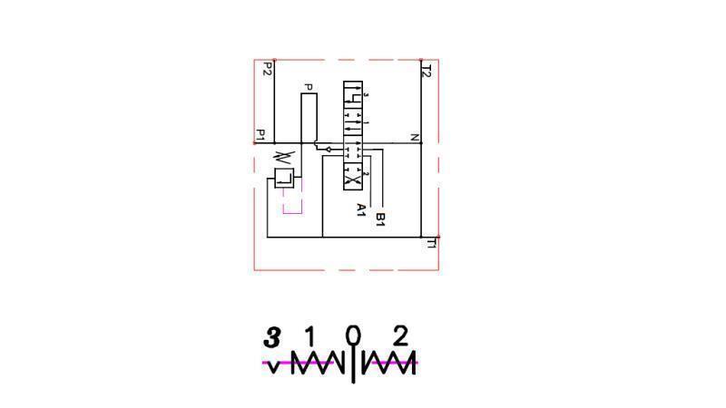DIAGRAMA DE CABLEADO 1xP40 FLOTANTE