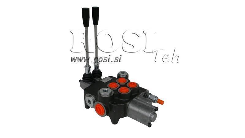 HYDRAULISK VENTIL 2xP80 FLYTENDE