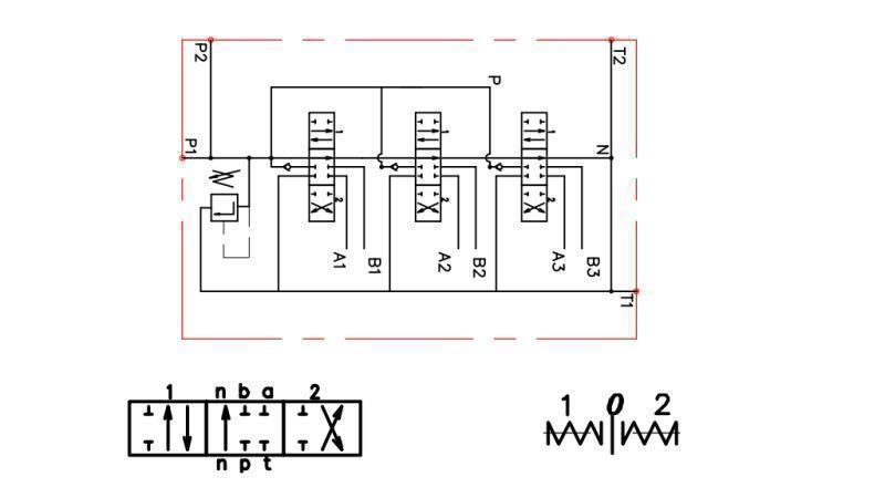 SCHEMA ELETTRICO 3xP80