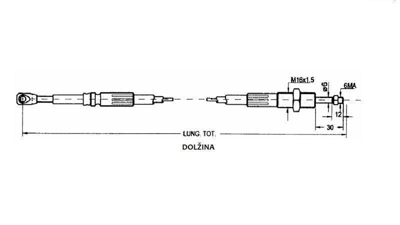 FLET L=1500 - gafler-dimensioner